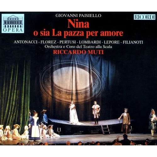 Nina O Sia La Pazza Per Amore Riccardo Muti By Paisiello Giovanni Cd X 2 With Melomaan Ref 118993862