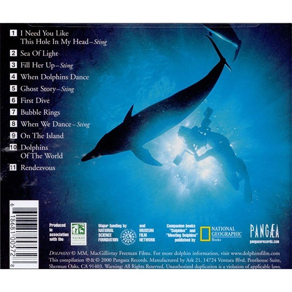 Dolphins (soundtrack from the imax theatre film) de Sting / Steve Wood