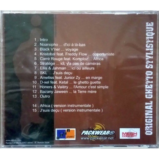  ORIGINAL GHETTO STYLISTIQUE  -  original ghetto stylistique 