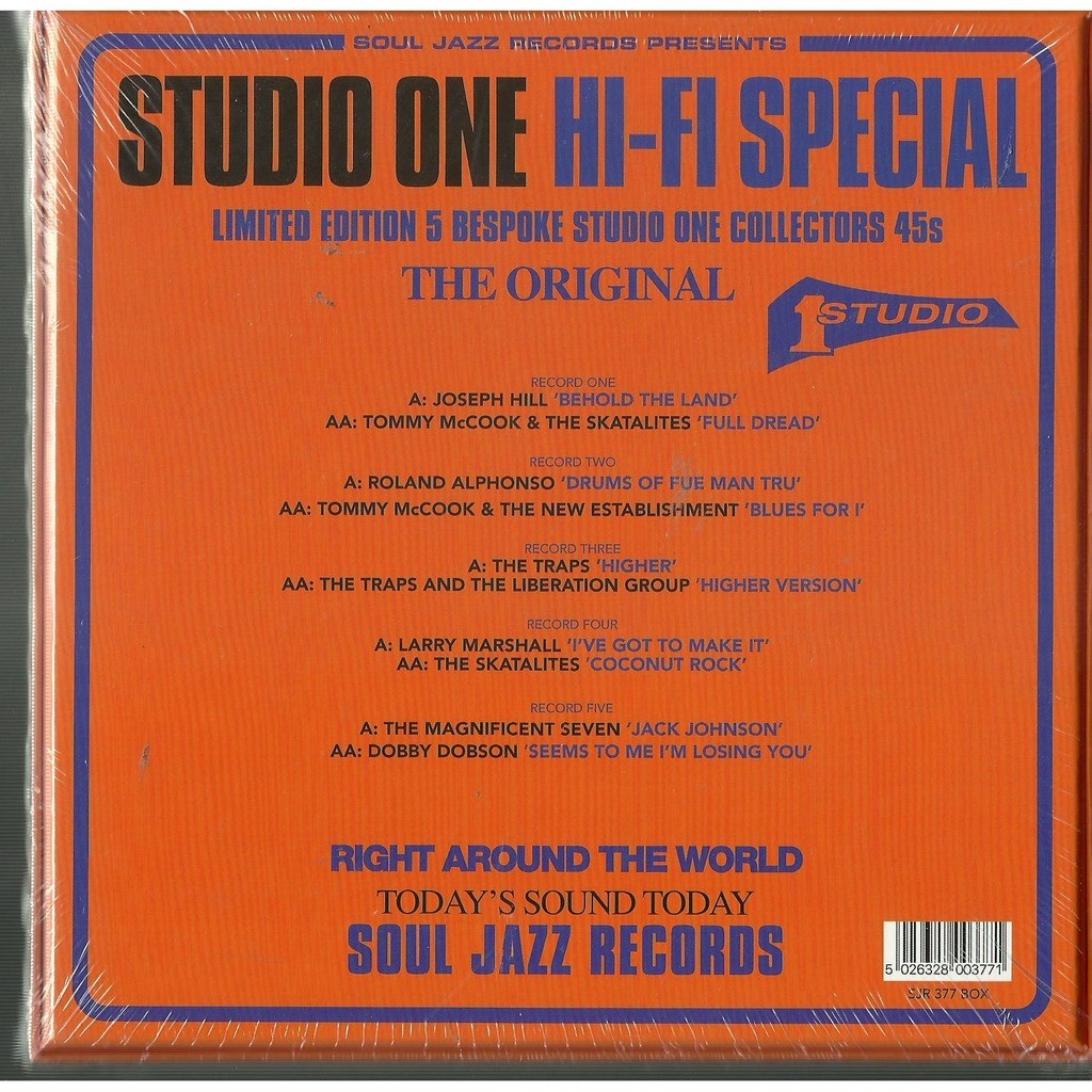  joseph hill roland alphonso skatalites  -  studio one box set 