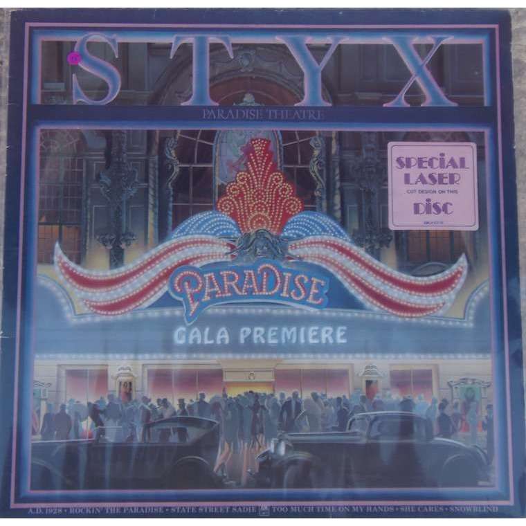 Paradise theatre de Styx, 33T Gatefold chez charlyx - Ref:119000996