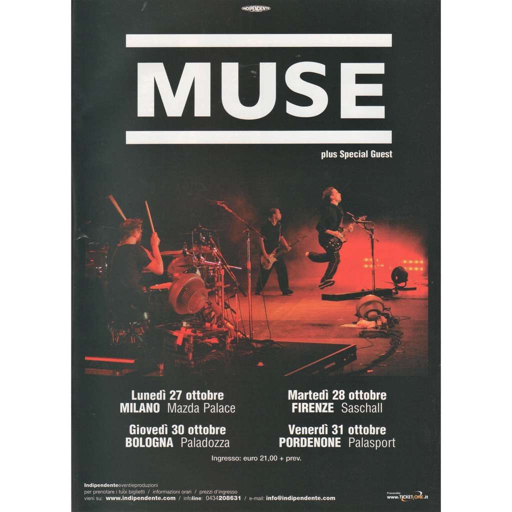 muse tour 2003