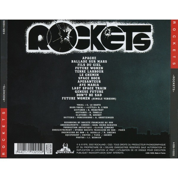 Rockets by Rockets, CD with techtone11 - Ref:119029043