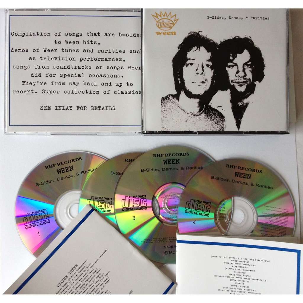 B sides demos rarities de Ween CD x 2 chez galaxysounds Ref