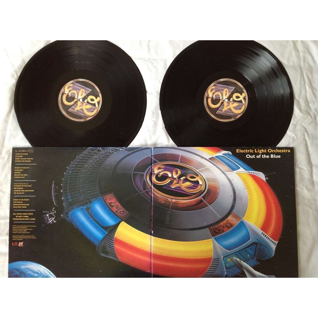 Out of the blue de Electric Light Orchestra, Double 33T Gatefold chez