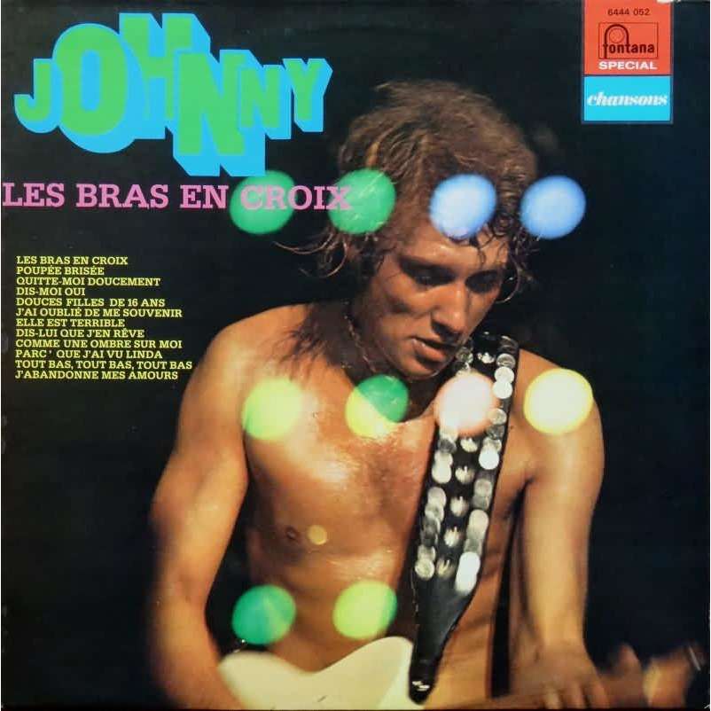 Les bras en croix de Johnny Hallyday, 33T chez charlyx Ref119039629