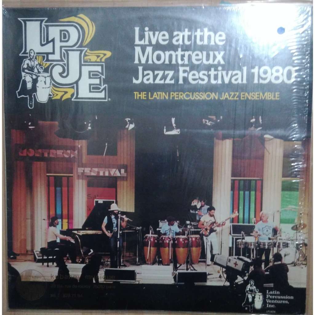 Live at the montreux jazz festival 1980 by The Latin Percussion Jazz