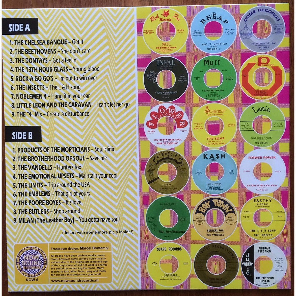  Various - It's Boss! Man!  -  vol. 2 : 18 more cool thumpin slabs of wailin’ us garage teenbeat winners with a soul attitude! 