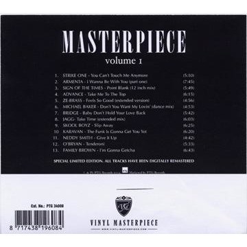  VARIOUS ARTISTS : MASTERPIECE vol. 1 - the ultimat  -  masterpiece vol. 1 - jagg + bridge + advance etc... 