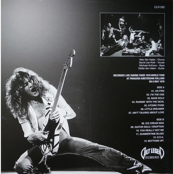 On fire (lp) ltd edit colored vinyl e.u von Van Halen, LP bei adrenalyn Ref119056301