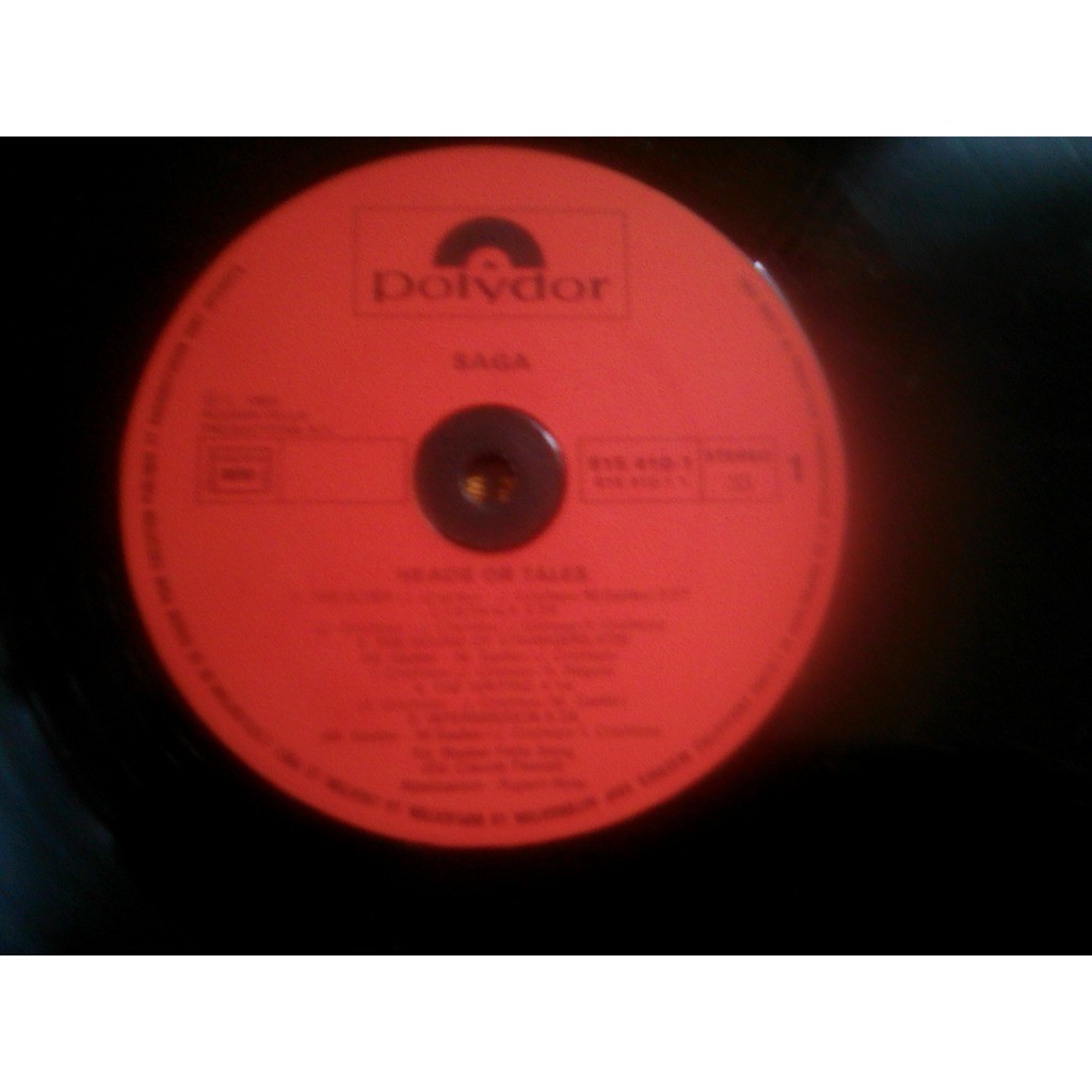 Saga (3) heads or tales (lp, album) by Saga (3) Heads Or Tales (Lp