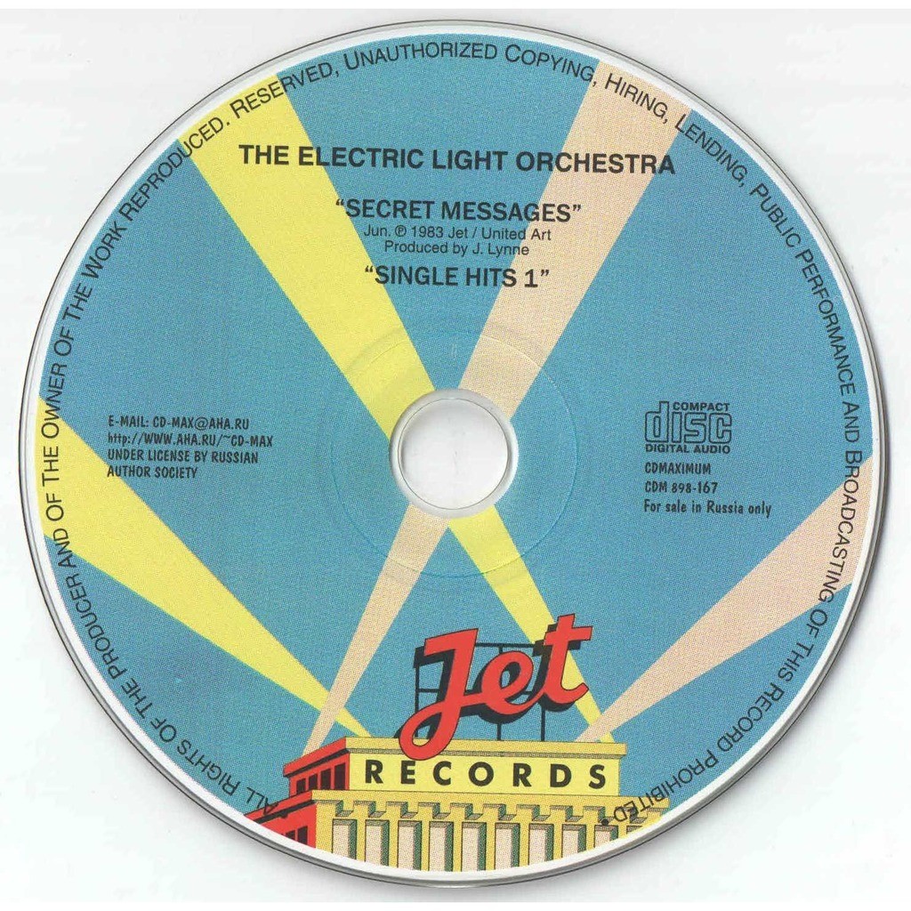 Secret Message Single Hits Ii Von Electric Light Orchestra Cd Bei Dimotchka Ref119074453 