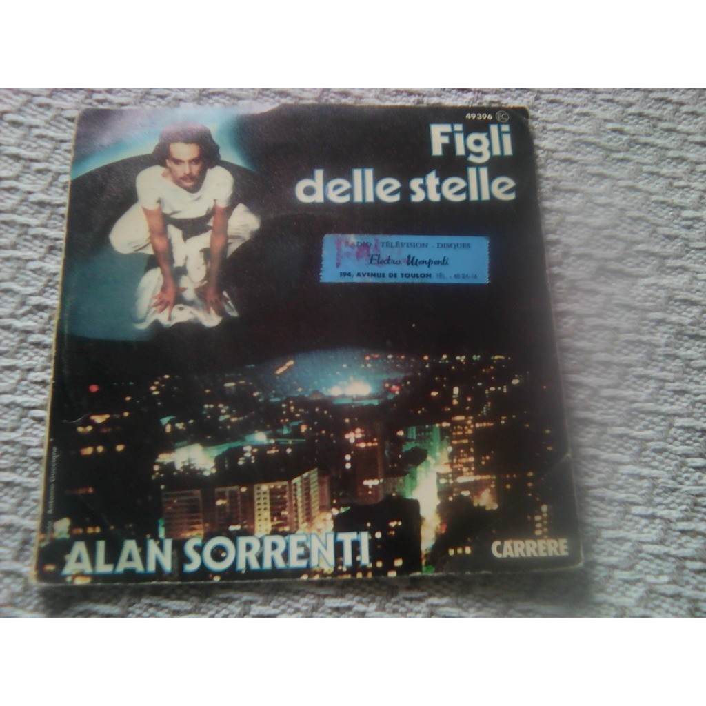 Alan sorrenti - figli delle stelle (7, single) de Alan Sorrenti - Figli  Delle Stelle (7, Single), SP chez soul13 - Ref:119075121