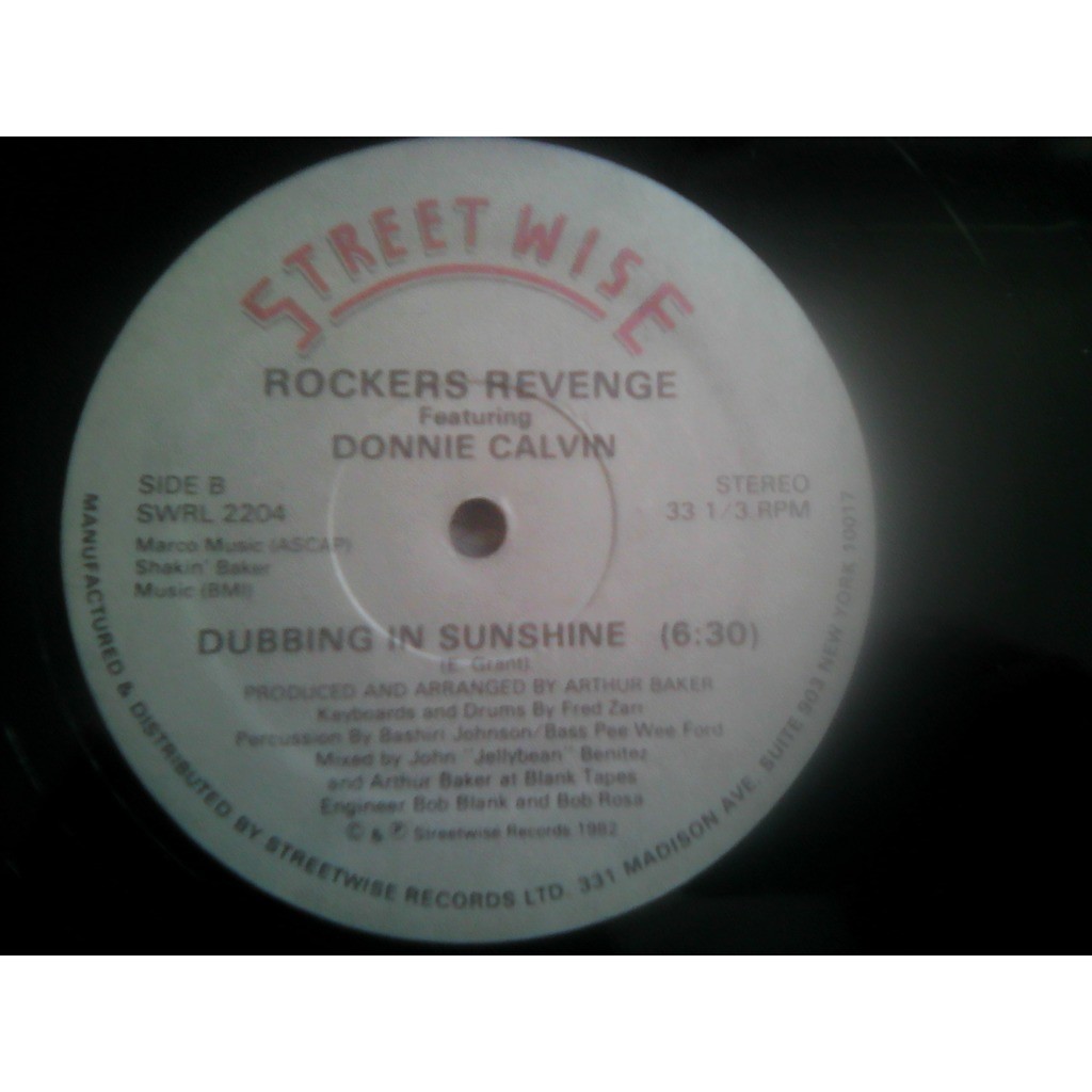 Rockers Revenge Featuring Donnie Calvin - Sunshine Rockers Revenge Featuring Donnie Calvin - Sunshine Partytime (12)