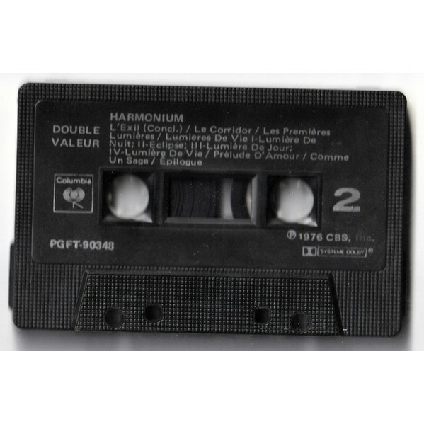 L'heptade by Harmonium, Tape with nutshell Ref119100990