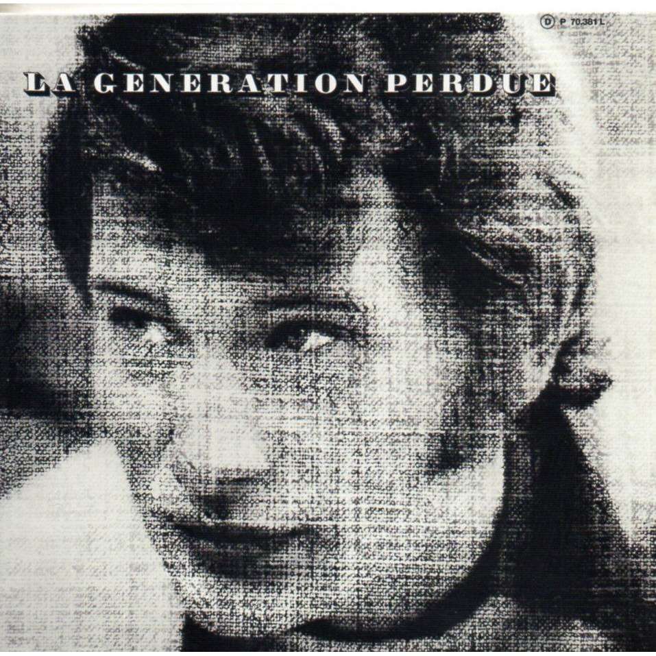 La génération perdue de Johnny Hallyday, CD chez charlyx Ref119128722