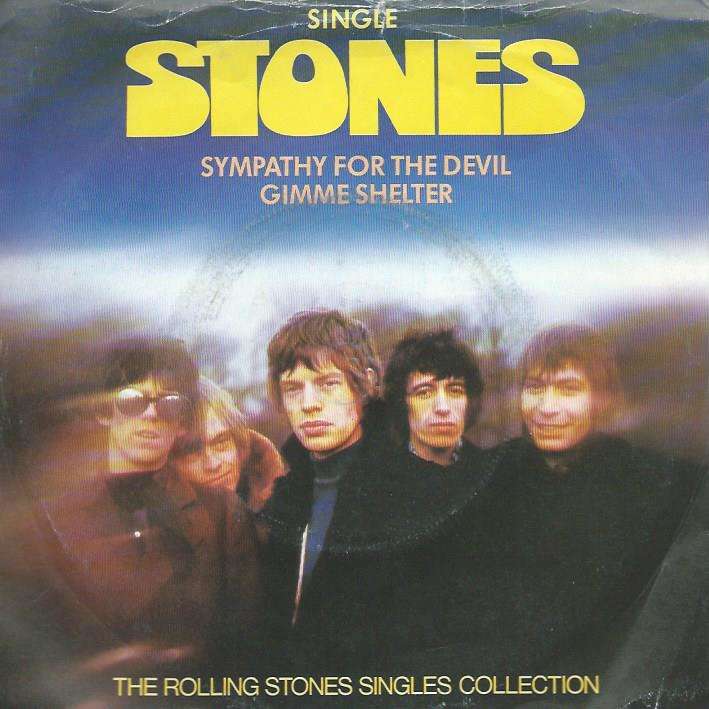 Sympathy for the devil / gimme shelter (uk) by Rolling Stones, SP with