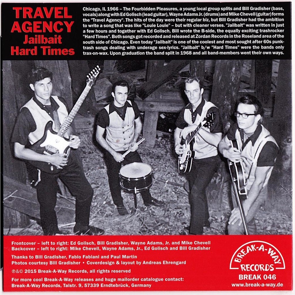  TRAVEL AGENCY  -  jailbait / hard times 