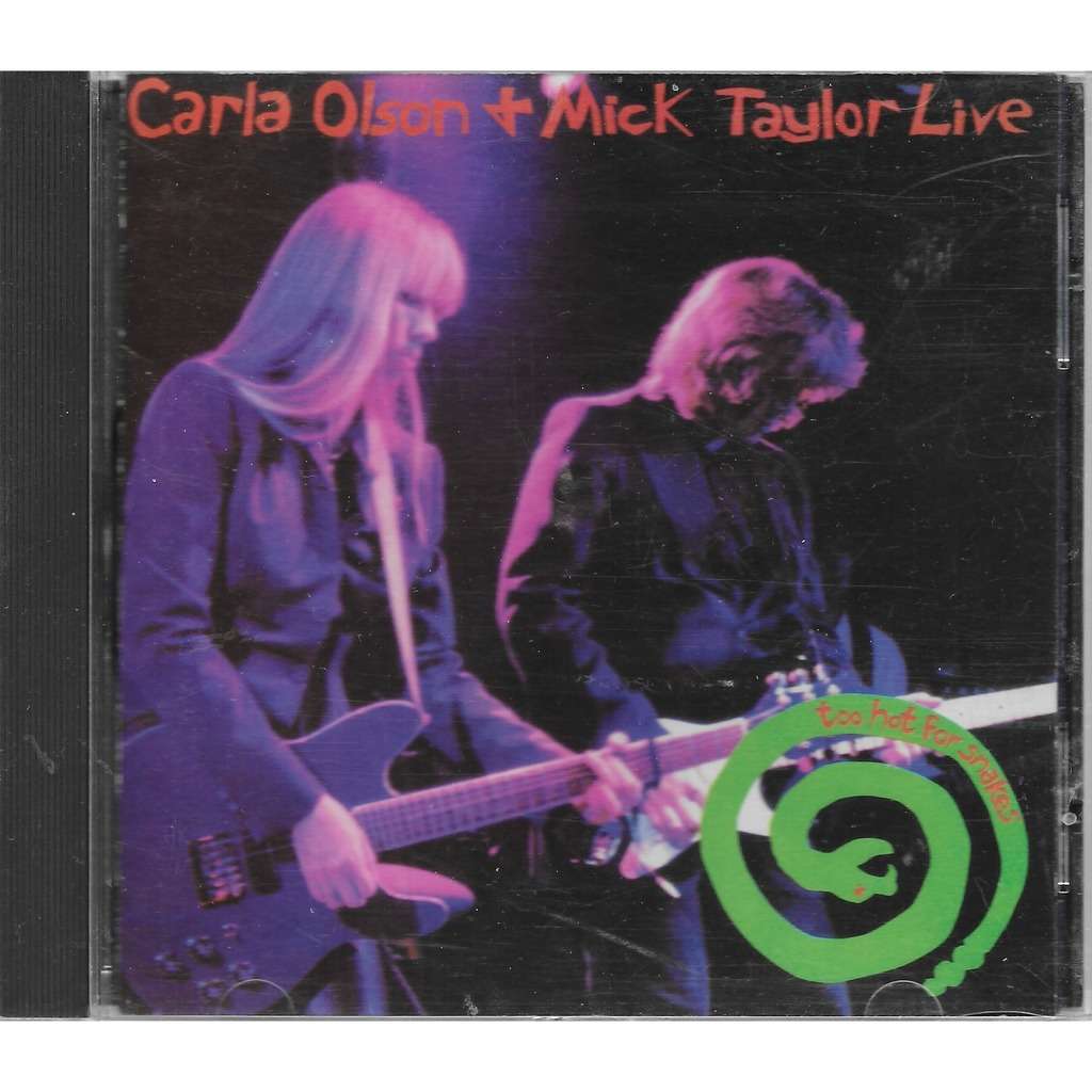 Too hot for snakes by Carla Olson & Mick Taylor, CD with louviers