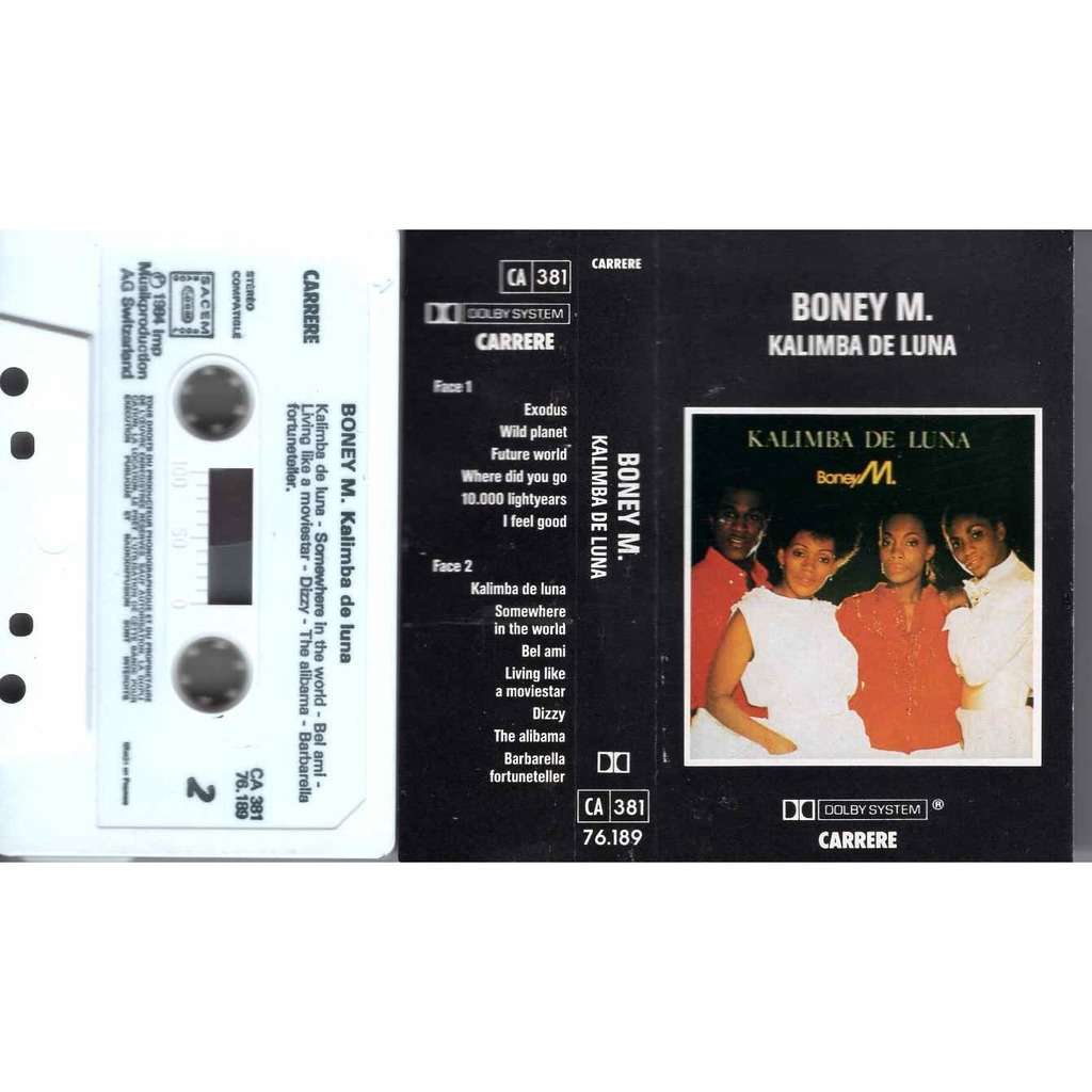 Калимба де луна песни. Boney m "Kalimba de Luna". Советские аудиокассеты Boney m. Boney m Kalimba de Luna обложка. Kalimba de Luna – 16 Happy Songs Boney m..
