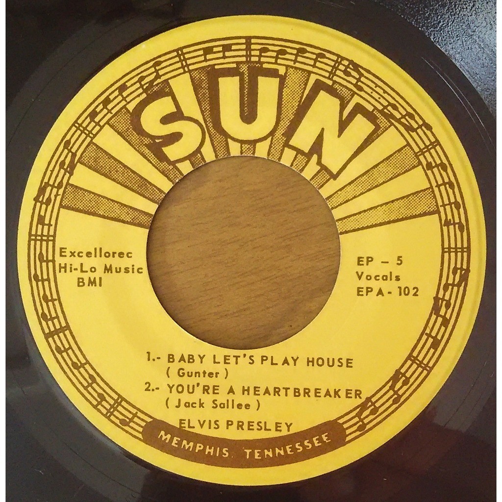 Baby let's play house (45 ep) - Elvis Presley - ( 7'' (EP