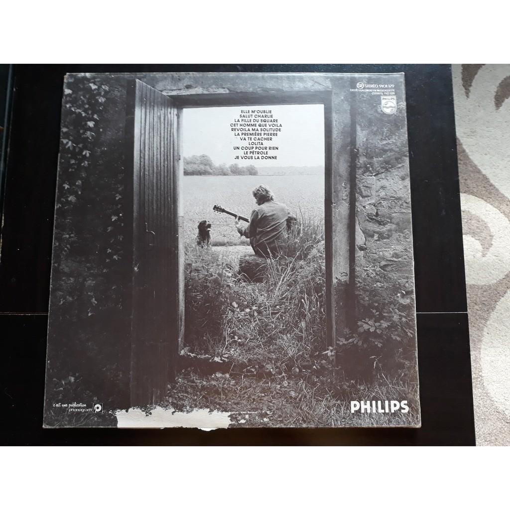 Johnny hallyday solitudes à deux (lp,