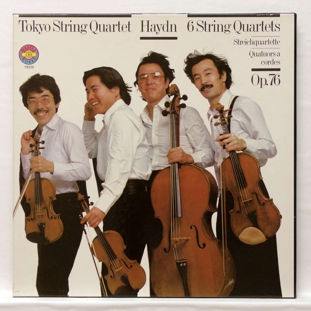 Haydn the 6 string quartets op.76 von Tokyo String Quartet, LP Box
