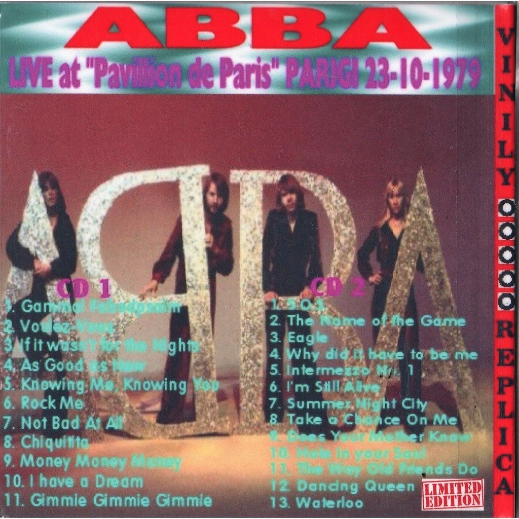 ABBA Live at 'Pavillion De Paris' (Paris 23.10.1979)