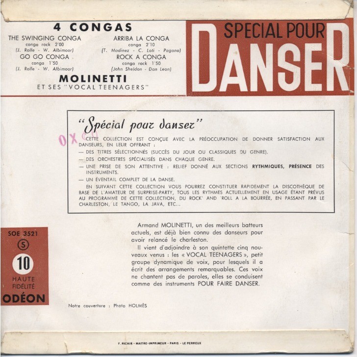 4 congas the swinging conga, go go conga, arriba la conga, rock a