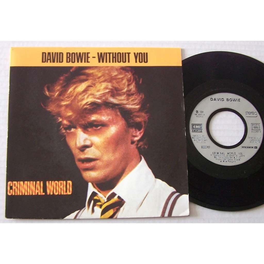 デビッド・ボウイ “Without You” 日本盤 7”EP 中古 レコード デビッド