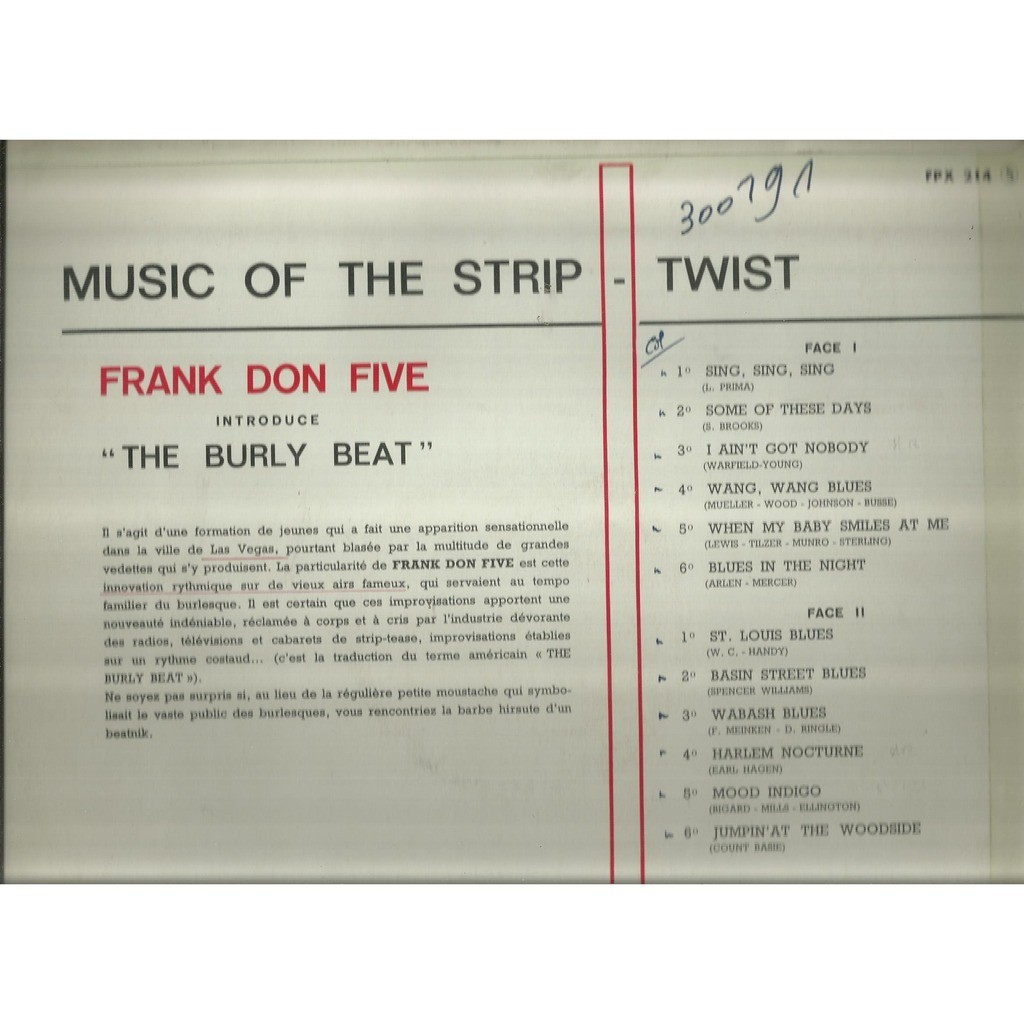 frank don five  -  music of the srip-twist 