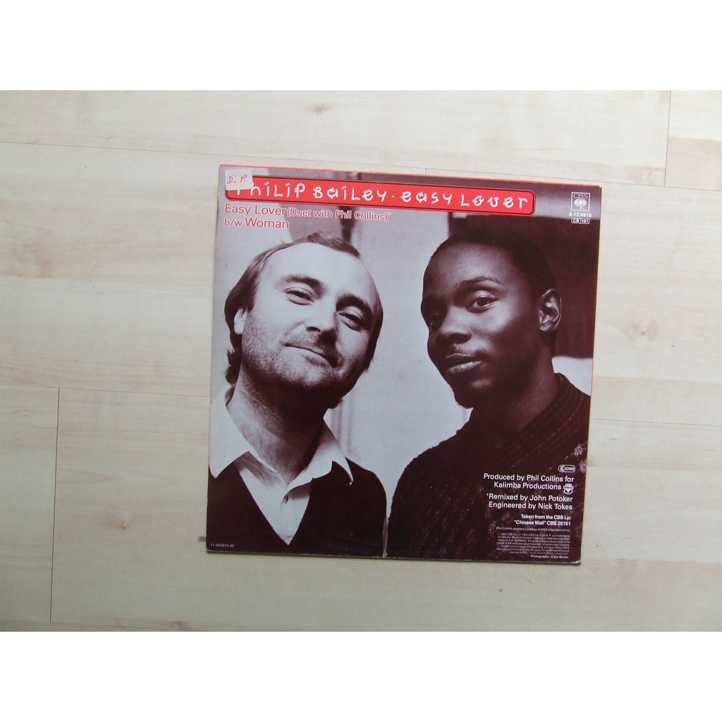 Easy Lover By Philip Bailey Phil Collins 12inch With Legros86 Ref