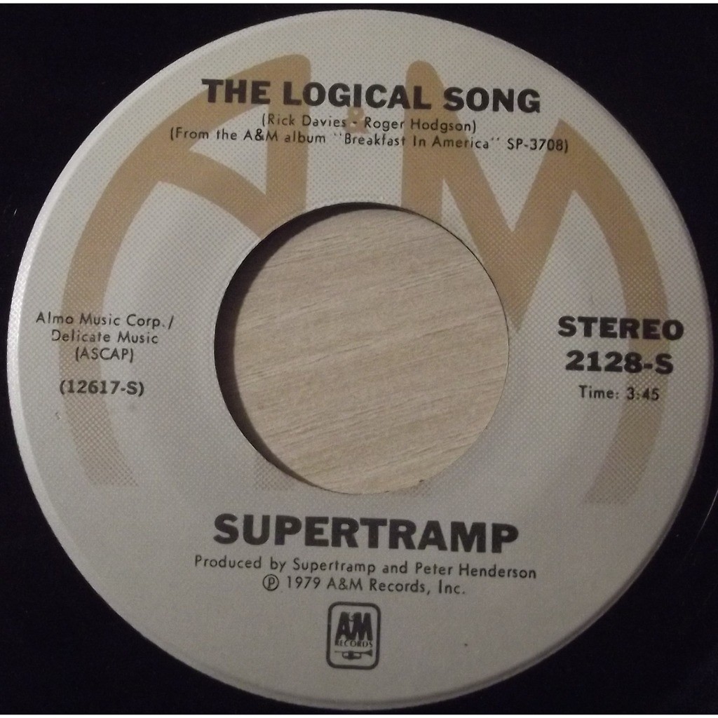 Supertramp - The Logical Song (1979 LP Vinyl) 