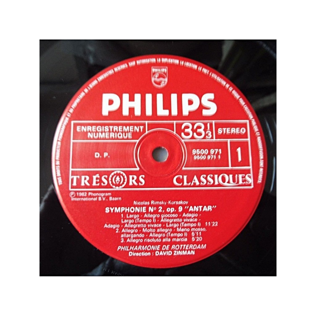Rimskykorsakov symphony n° 2 'antar' la grande paque russe op.36 ( stéréo digital near