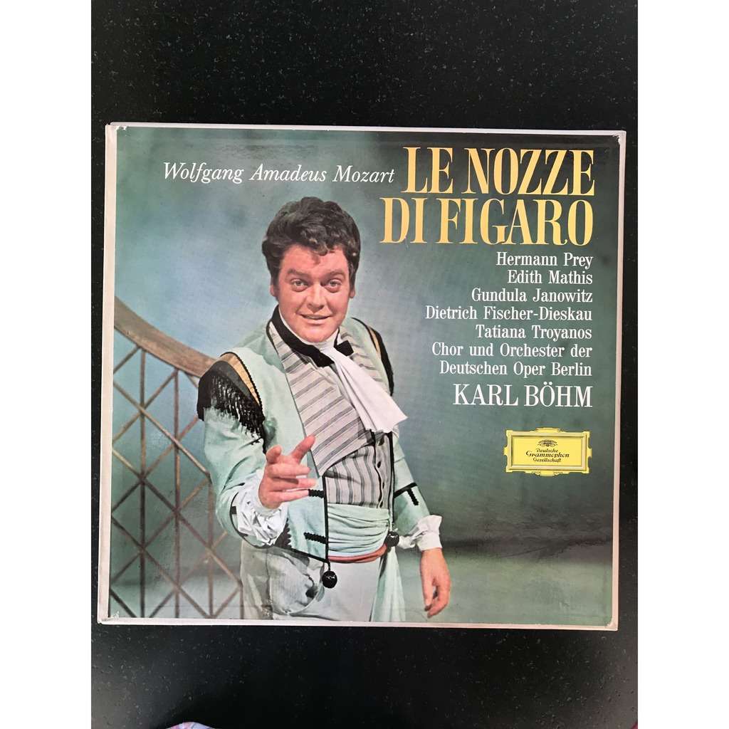 Le nozze di figaro by Mozart / Karl Bohm, LP Box set with fichtre 