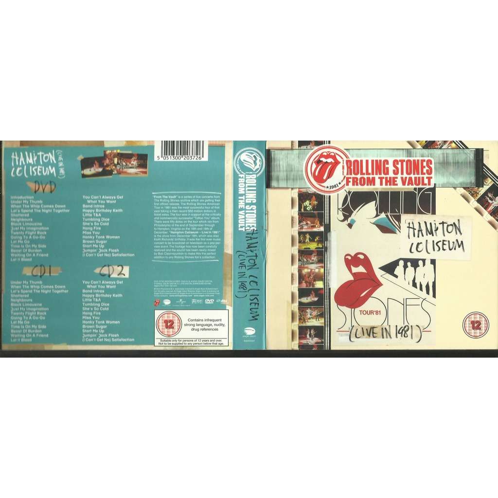  hampton coliseum 1981 dvd 2 cds 