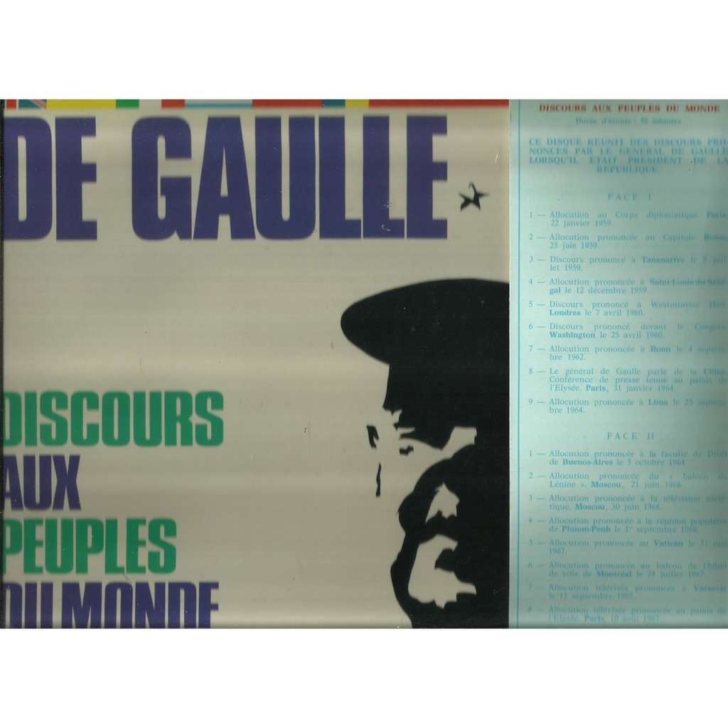  discours aux peuples du monde 