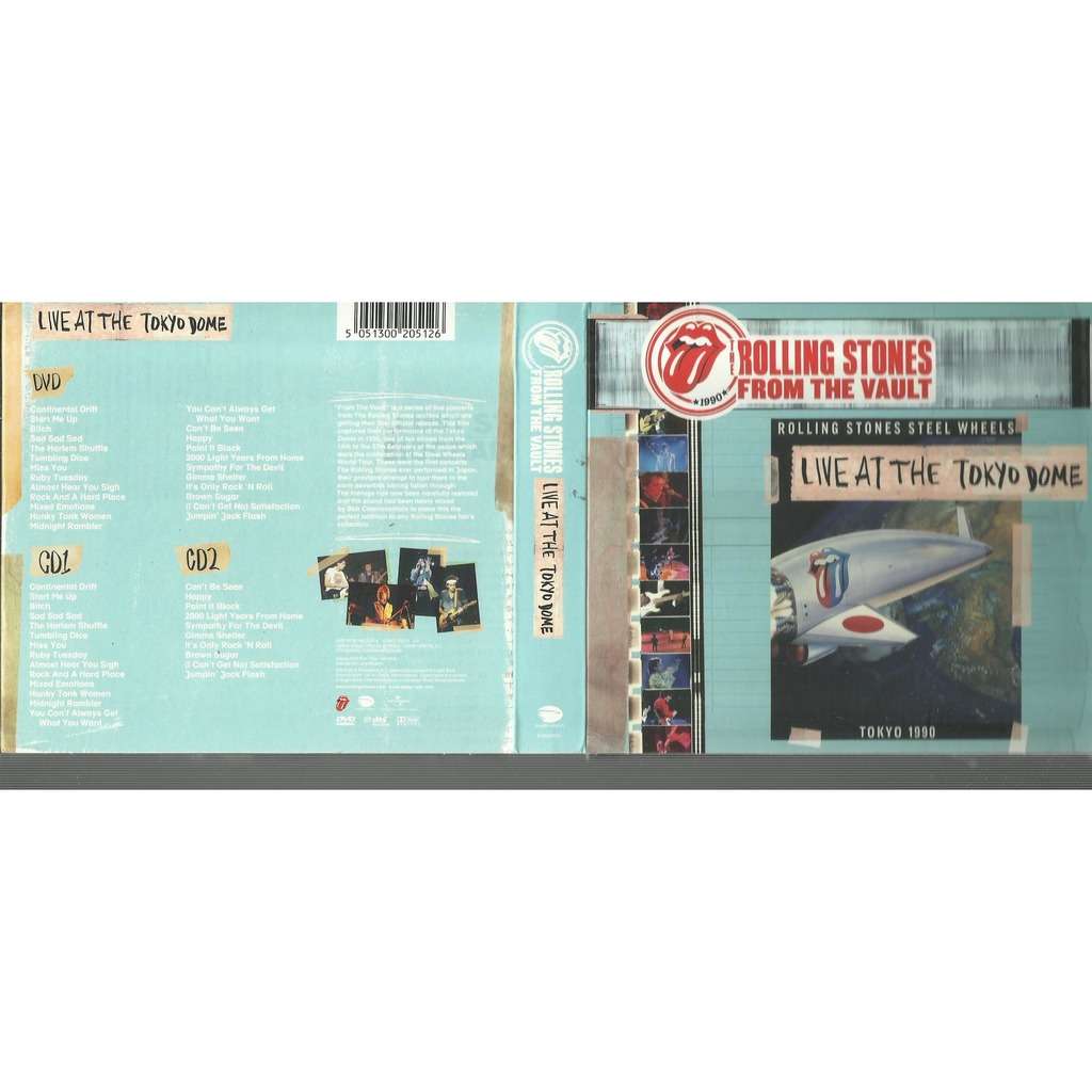  live at the tokyo dome dvd+2cds 