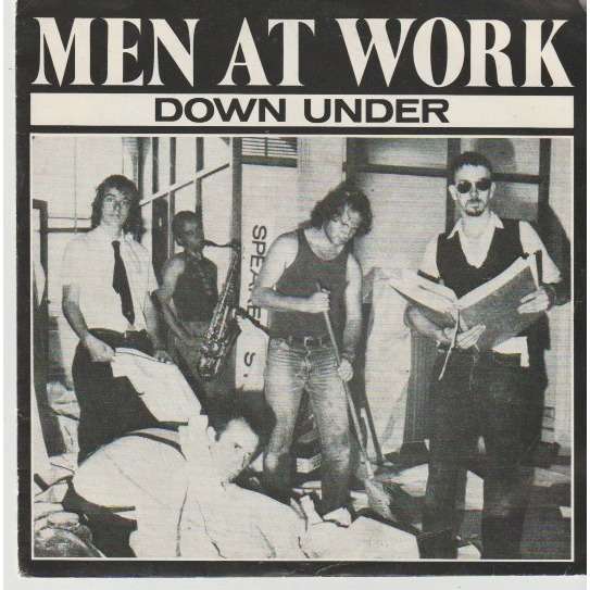 MEN AT WORK down under / helpless automaton