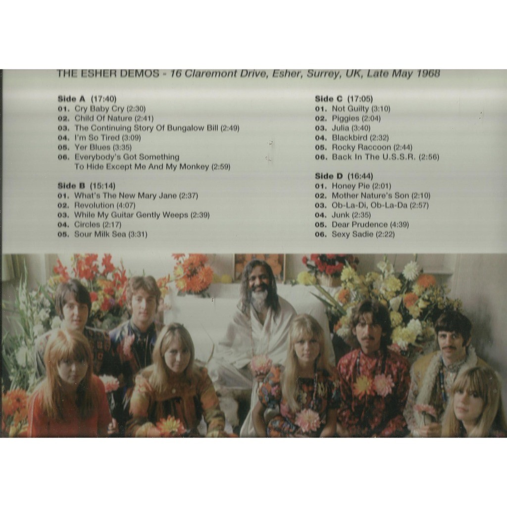  the beatles  -  the esher demos 