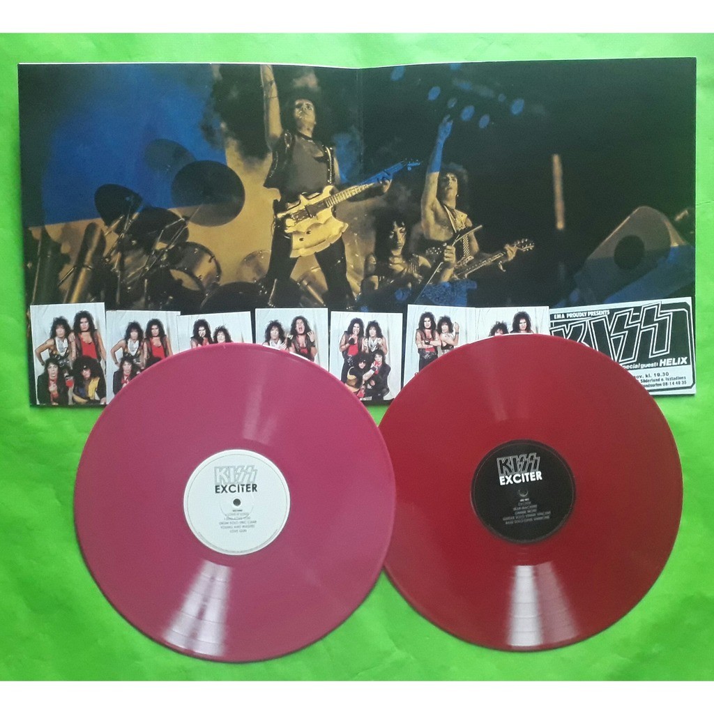 Exciter(limited edition)(2lp)(red/pink vinyl)&(getefold sleeve