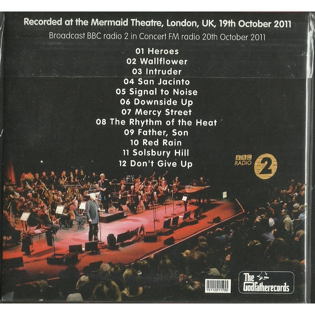  peter gabriel  -  with the bbc orchestra 