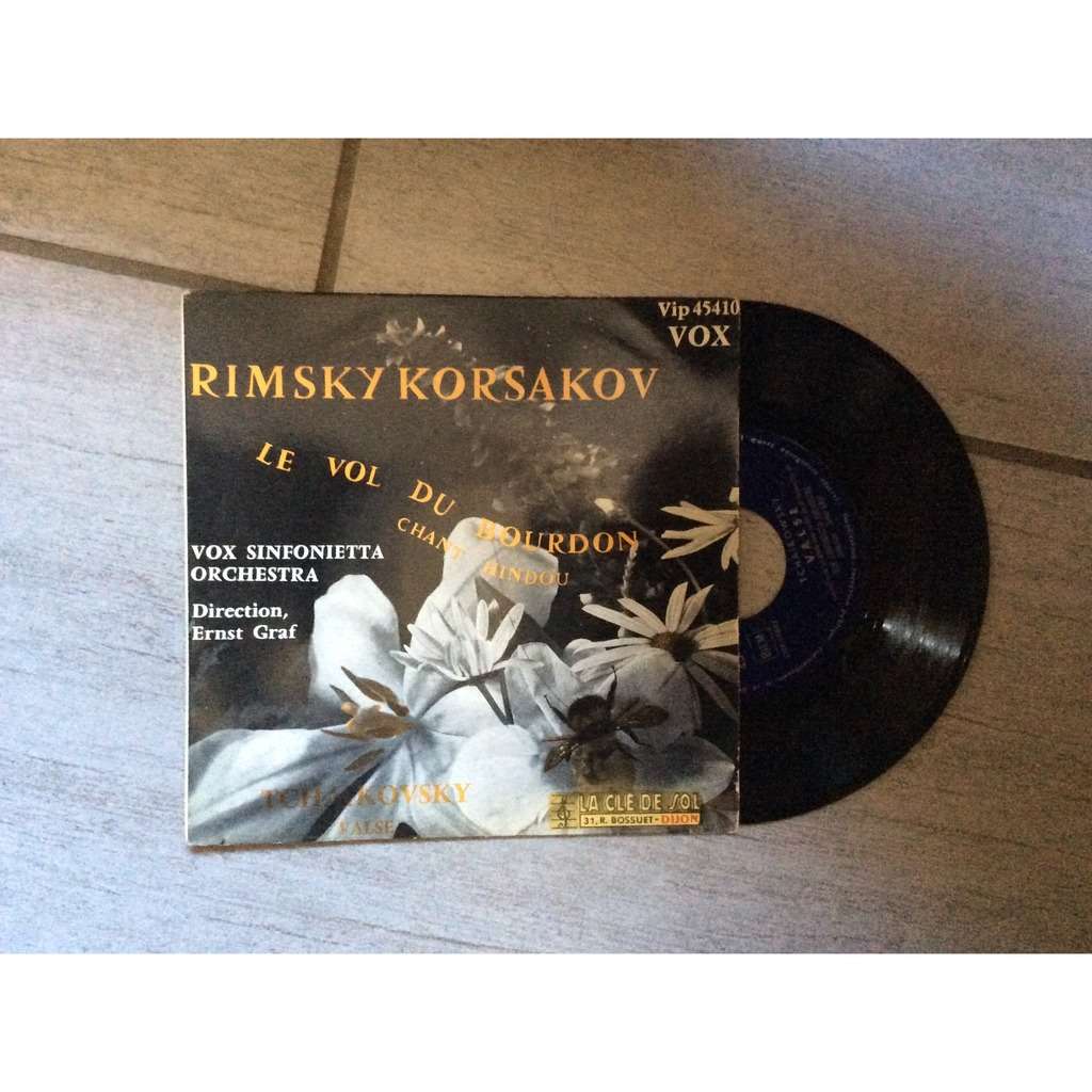 Le vol du bourdon chant hindou de RimskyKorsakov, 45T x 2 chez