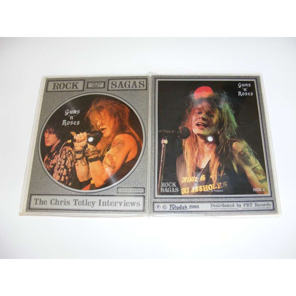 The chris tetley interview by Guns 'N' Roses, 7inch x 2 with 