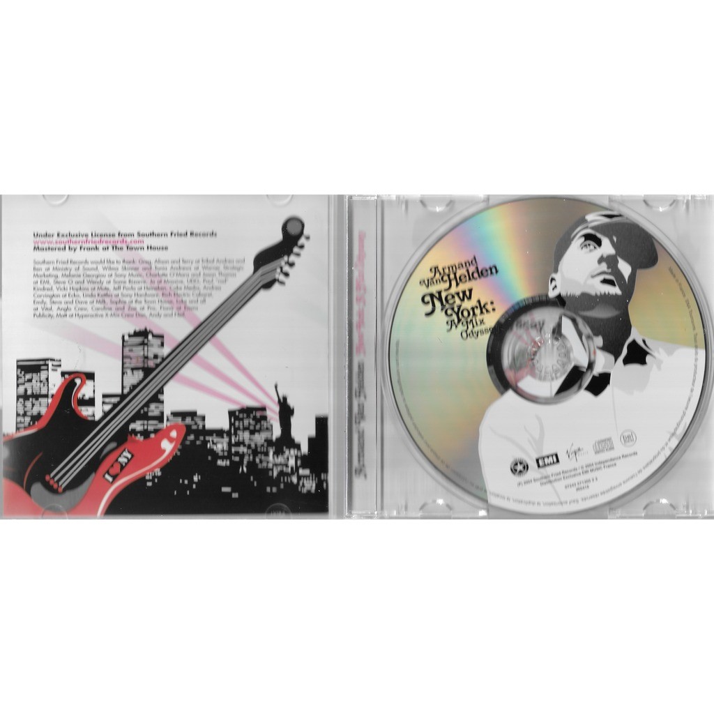 New york a mix odyssey by Armand Van Helden, CD with libertemusic