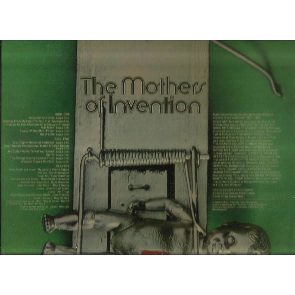  mothers of invention  -  weasels ripped my flesh 