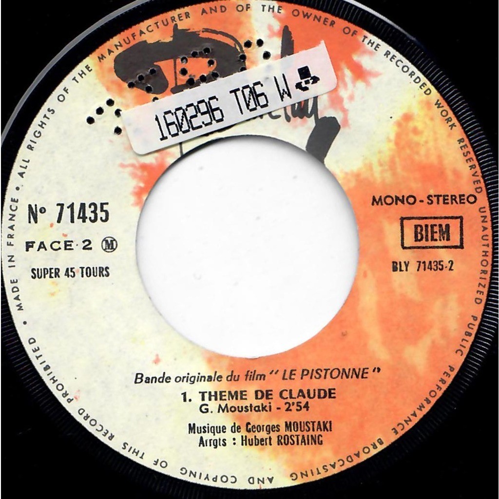  georges moustaki  -  le pistonné (coluche guy bedos) 