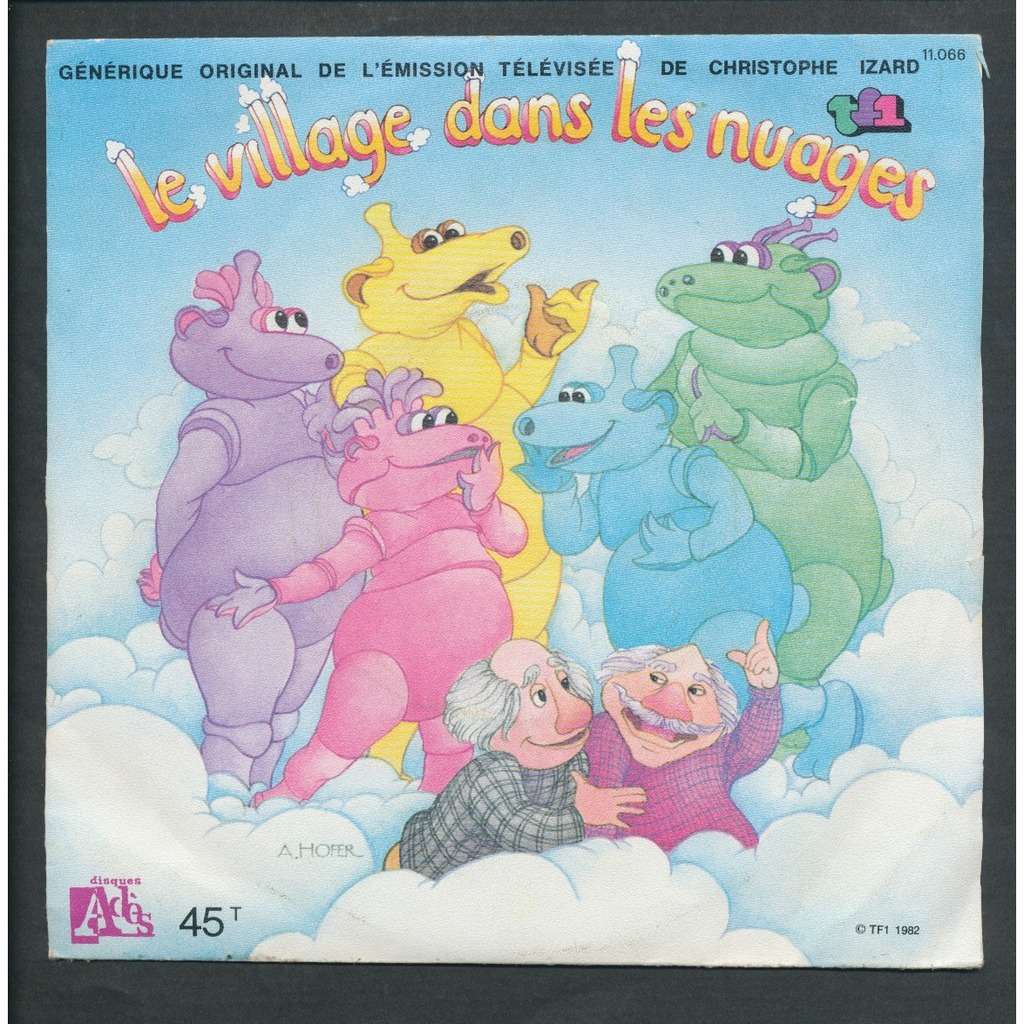 DOMINIQUE POULAIN - ALINE STILL - ROGER POULY village dans les nuages