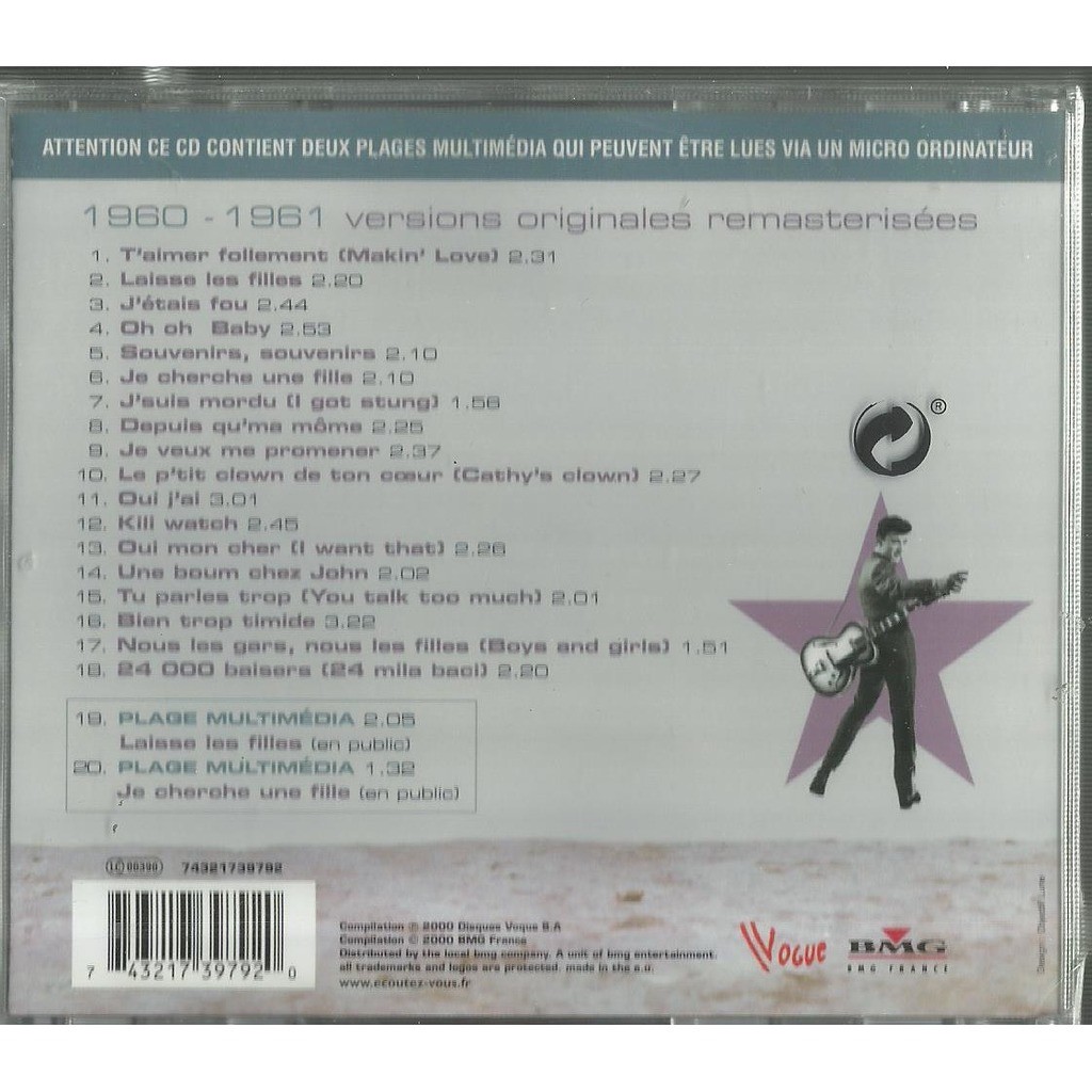  johnny hallyday  -  mes jeunes annees 