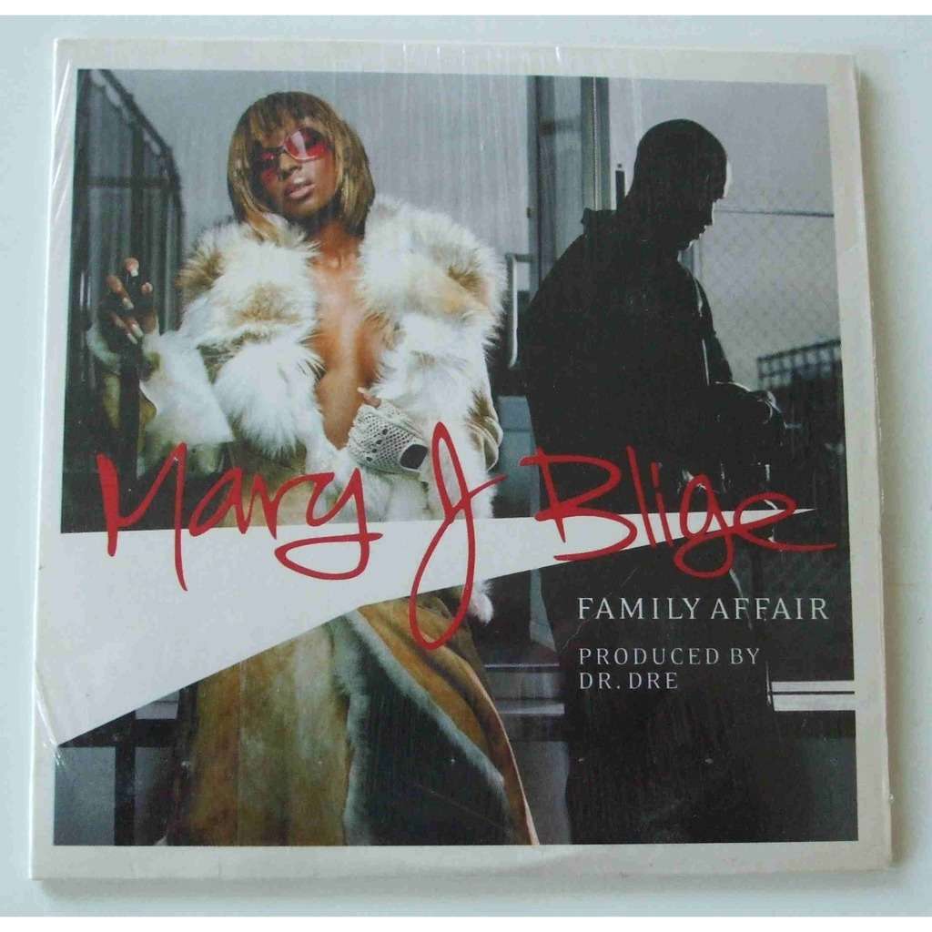 MARY J. BLIGE \"FAMILY AFFAIR\" インスト盤 MARY J. BLIGE 
